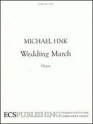 Wedding March Organ sheet music cover